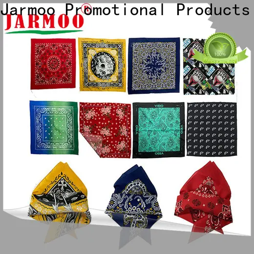 Jarmoo bandanas com logotipo personalizado sem compra mínima em massa da empresa 1