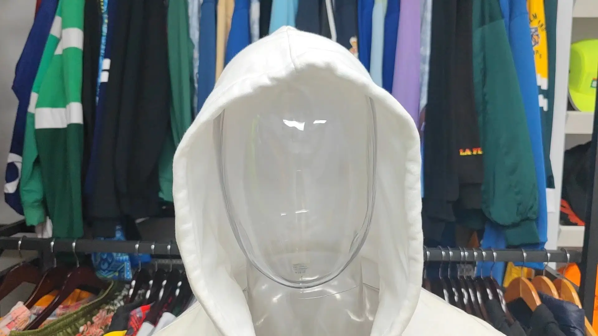 Sudadera con capucha y logotipo bordado con capucha y cremallera de lana personalizada 1