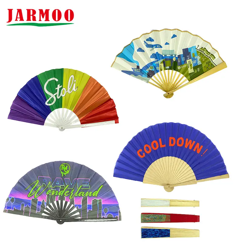 Custom Promotional Gift Folding Hand Fan 1