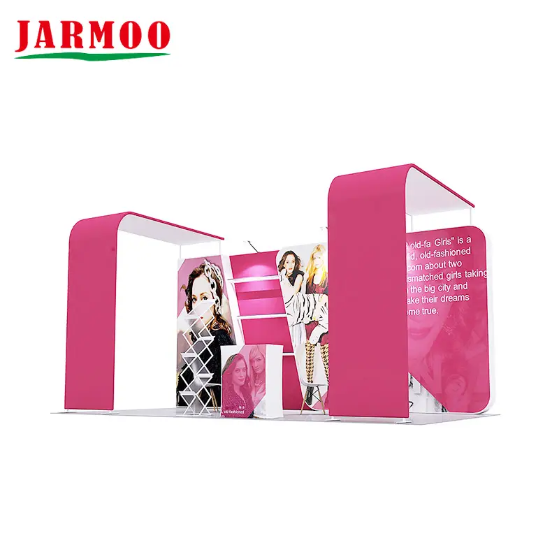 Custom Structure Printed Tension Fabric Exhibition Booth 1