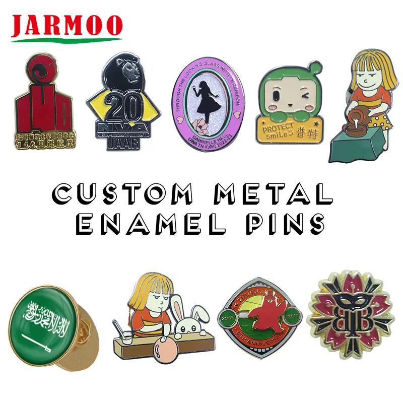 Custom Logo Hard Metal Badge Lapel Pins 1