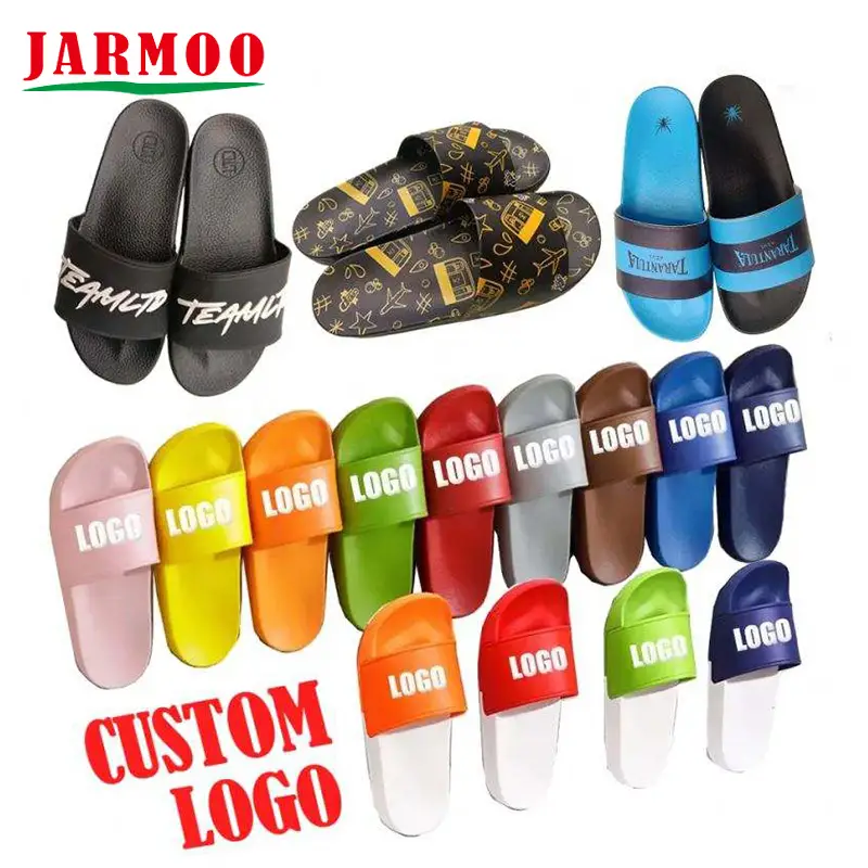 Diapositivas personalizadas de calidad, chanclas para exteriores, zapatos de playa 1
