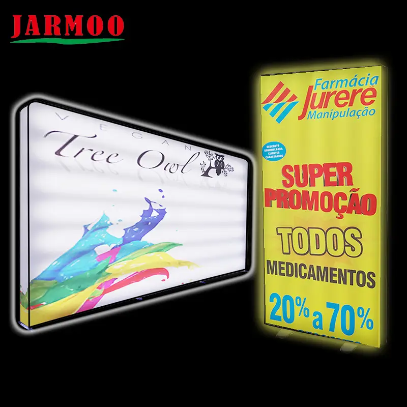Caja de luz con pantalla LED publicitaria personalizada 1