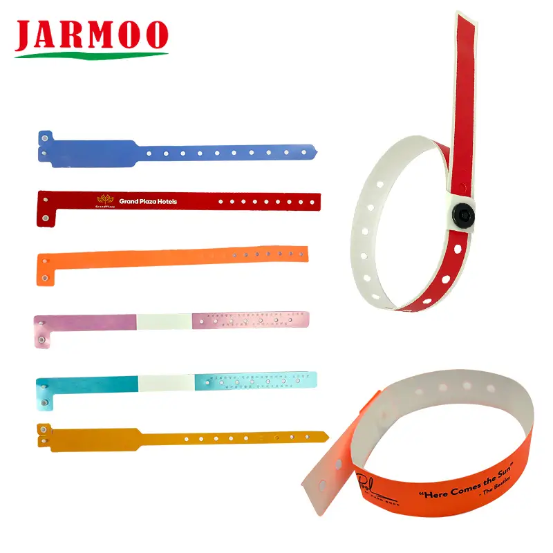Custom Disposable Vinyl Plastic Pvc Wristband 1
