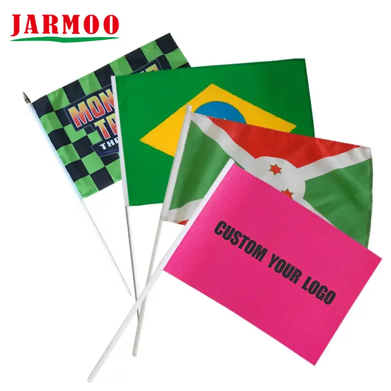 Banderas de mano de campaña de club deportivo de evento publicitario personalizado 1
