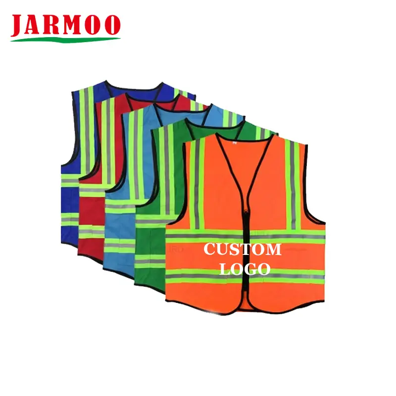 Custom Printed Reflective Safety Vest 1