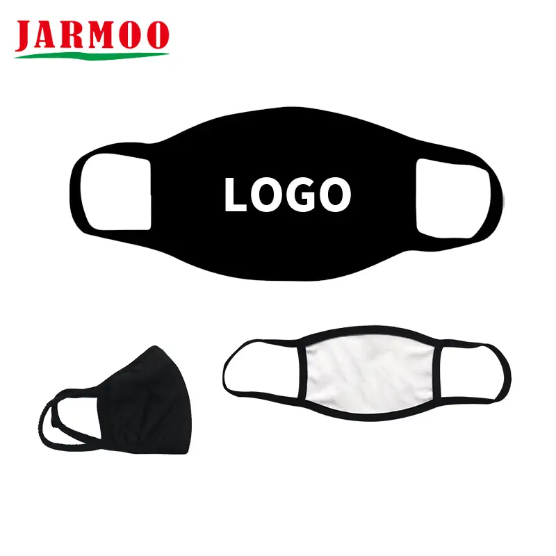Máscara facial de algodão lavável reutilizável com impressão personalizada 1