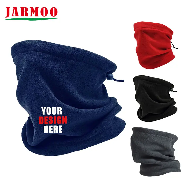 Custom Fleece Windproof Snood Neck Warmer For Cycling Ski 1