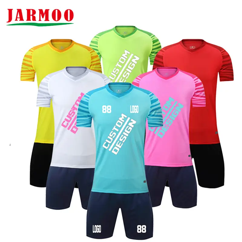 Custom Team Soccer Suit Full Set Uniform Football Jersey 1