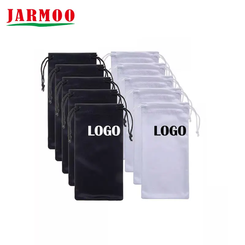 Custom Logo Microfiber Sunglasses Bags 1