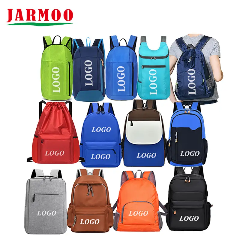 Mochilas personalizadas Mochila deportiva con logotipo impreso personalizado de la empresa 1
