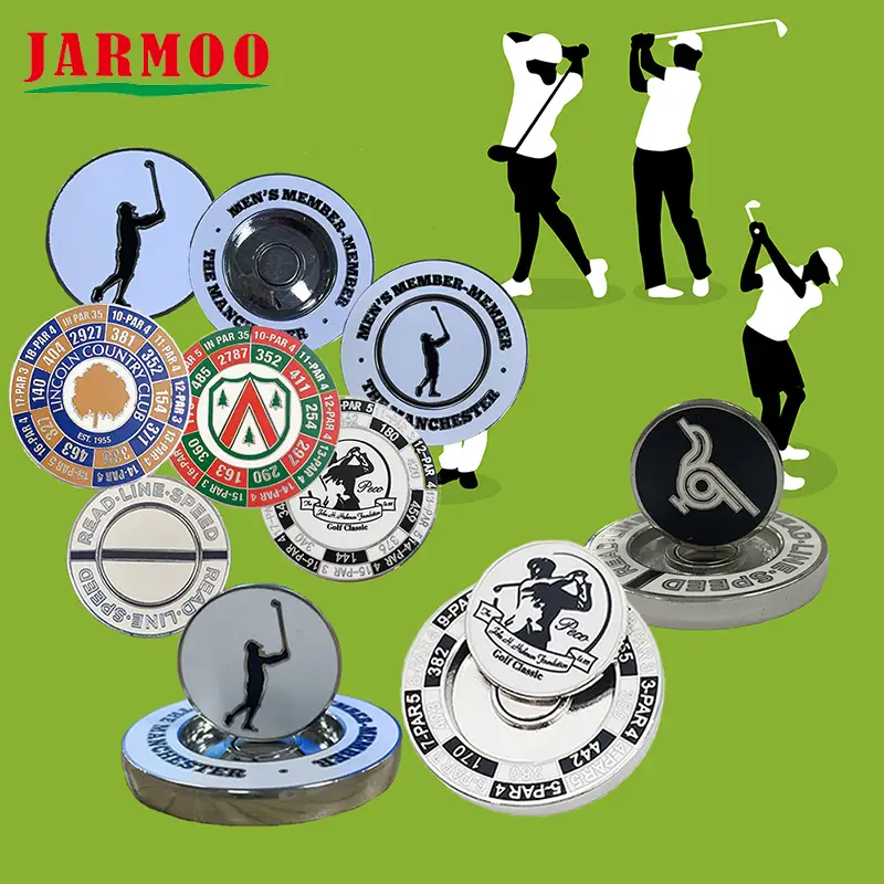 Custom Magnetic Coins 3D Golf Ball Marker 1