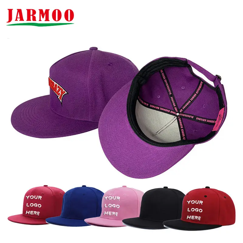 Gorra Snapback de Hip Hop bordada personalizada 1