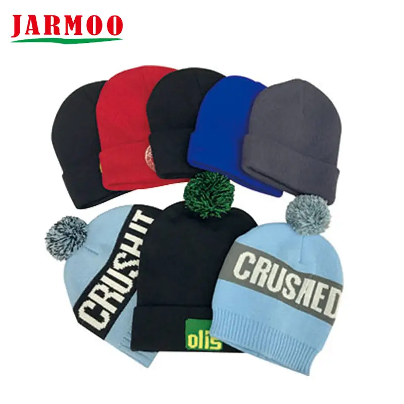 Custom Embroidery Beanies Caps Acrylic Beanies 1