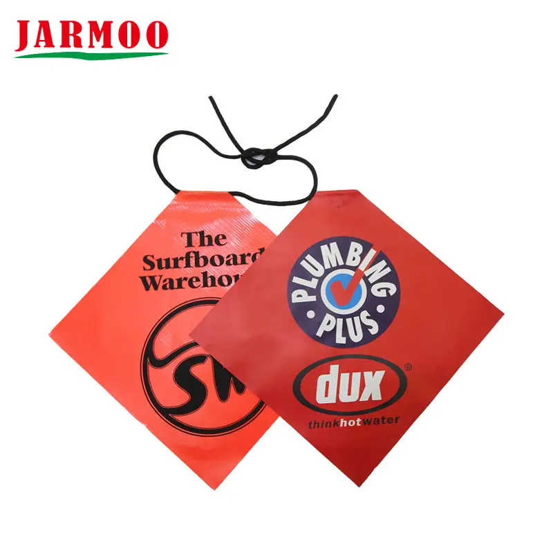 Custom Printed Guard Safety Flag 30x30cm 1