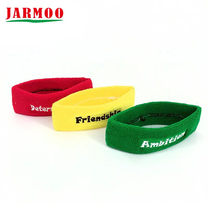 Custom Logo Promotion Sports Mens Sweat Headbands 1