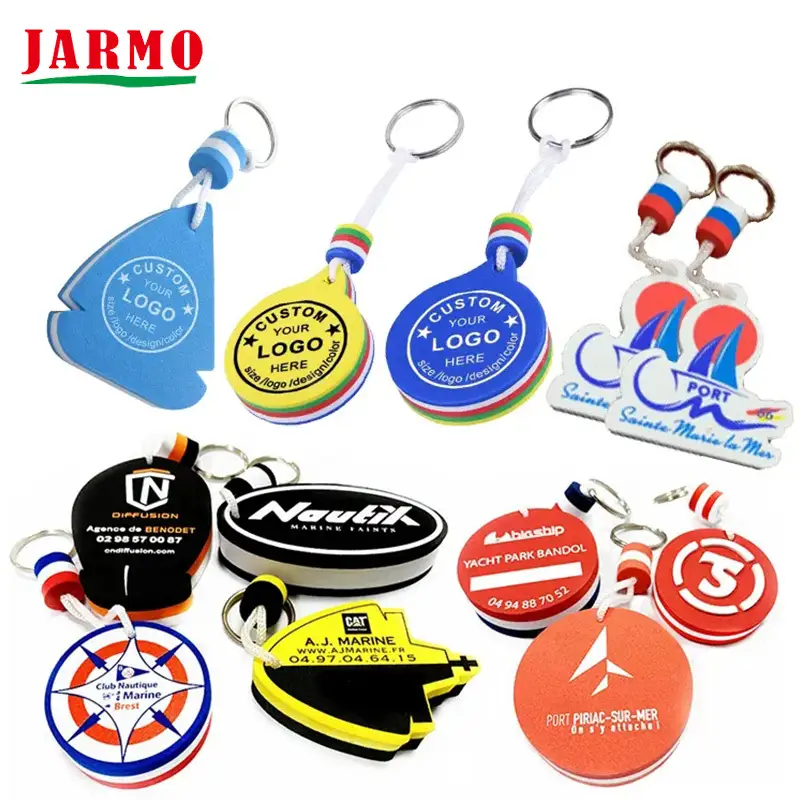 Custom Logo Printed EVA Foam Floating Keychain for Promotion Gifts 1