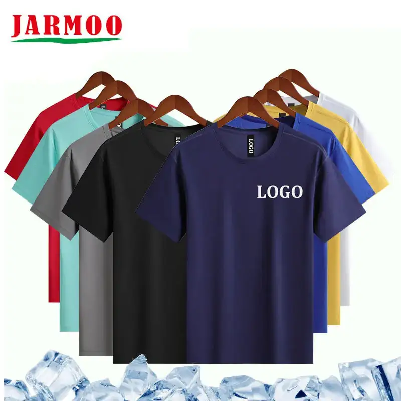 Custom Corporate T Shirt Cool Feeling Quick Dry T Shirt 1