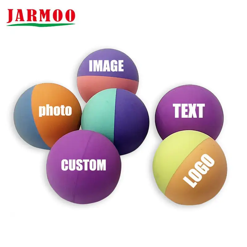 Custom Printed Logo Beach Squash Ball with High Bounces 1