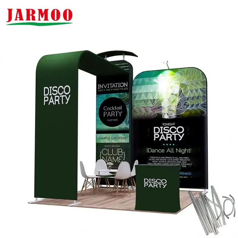 Custom 10x10 Modular Exhibition Booth Tradeshow Booth 1