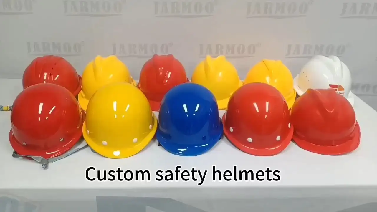 Custom Construction Safety Helmets 1