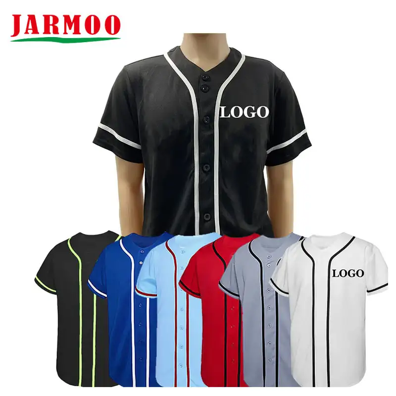 Custom Jersey Baseball Sublimation Print Custom Logo Shirts 1
