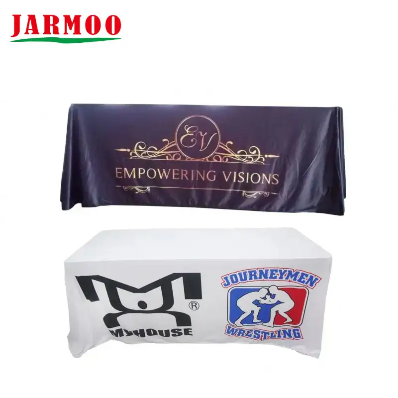 Dye Sublimation 6Ft Table Cover Custom Pattern Table Cover 1