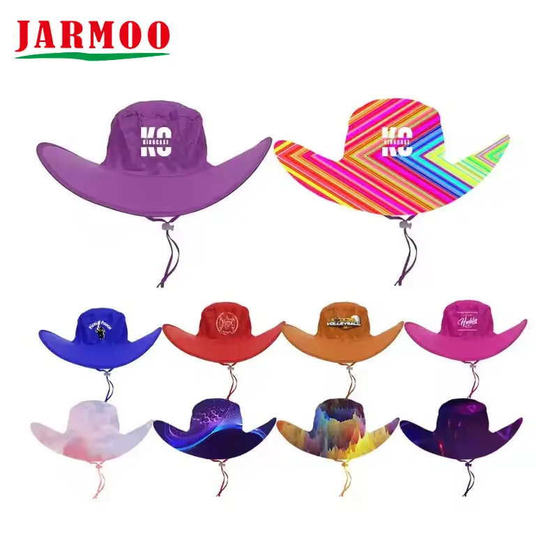 Custom Cowboy Cap Wide Brim Personalized Cowboy Hat 1