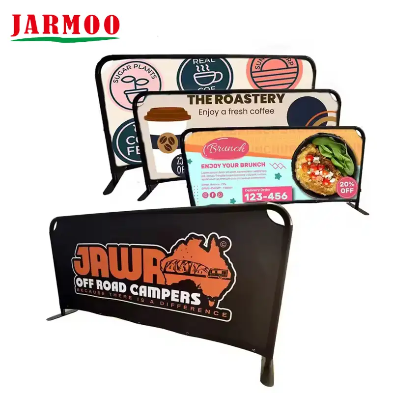 Banners de barreira personalizada Banner de barreira de publicidade ao ar livre 1