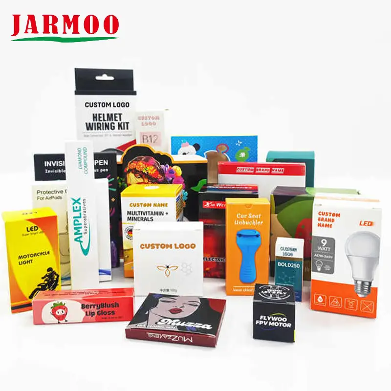 Custom Logo Gift Packaging Boxes Print Folding Paper Boxes 1