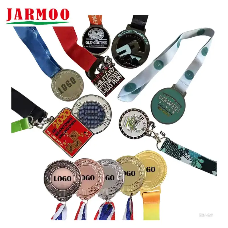 Medalla de maratón personalizada Medalla deportiva de gimnasio 1