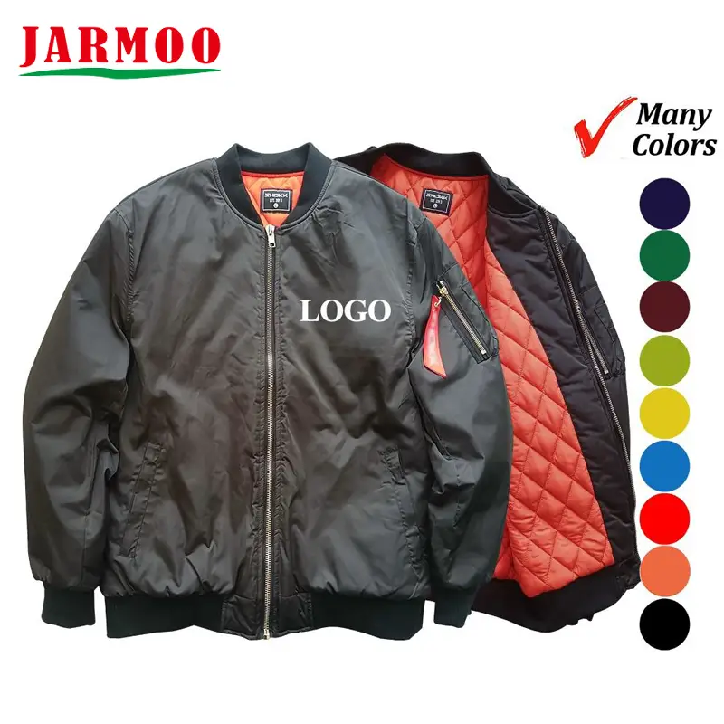 Vestes personnalisées, manteaux coupe-vent et imperméables, blouson aviateur 1