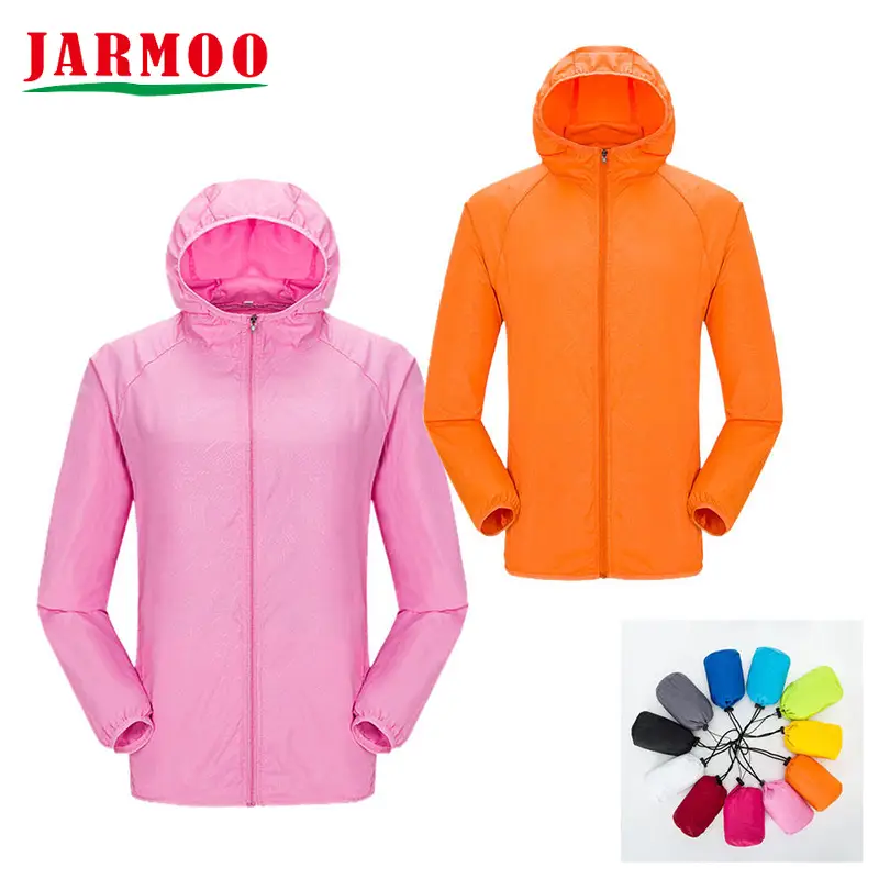 Camisas de proteção solar personalizadas para o verão, roupas leves de proteção solar 1