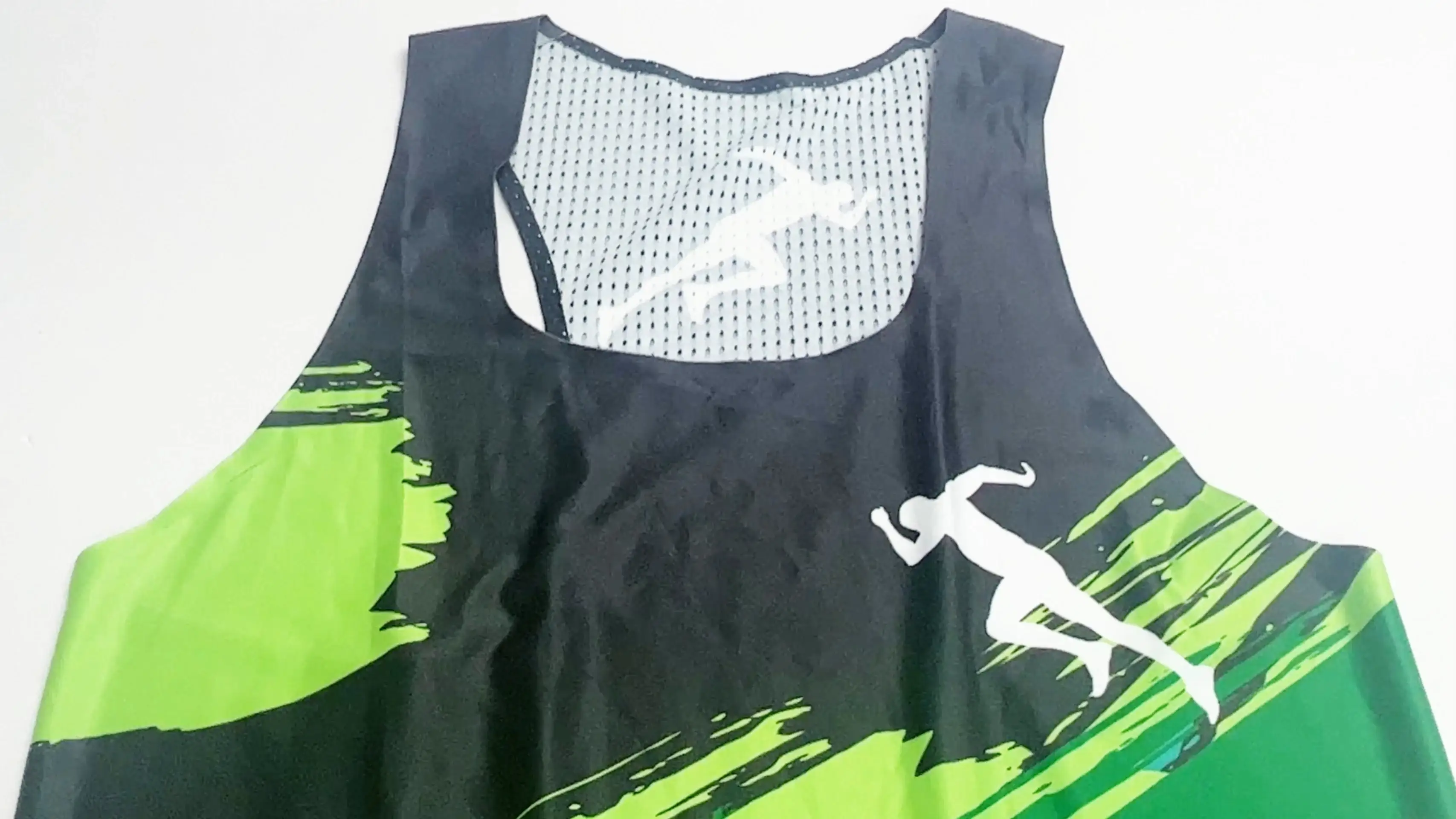 Custom Singlet Seamless Running Race Vest Tank Top 1