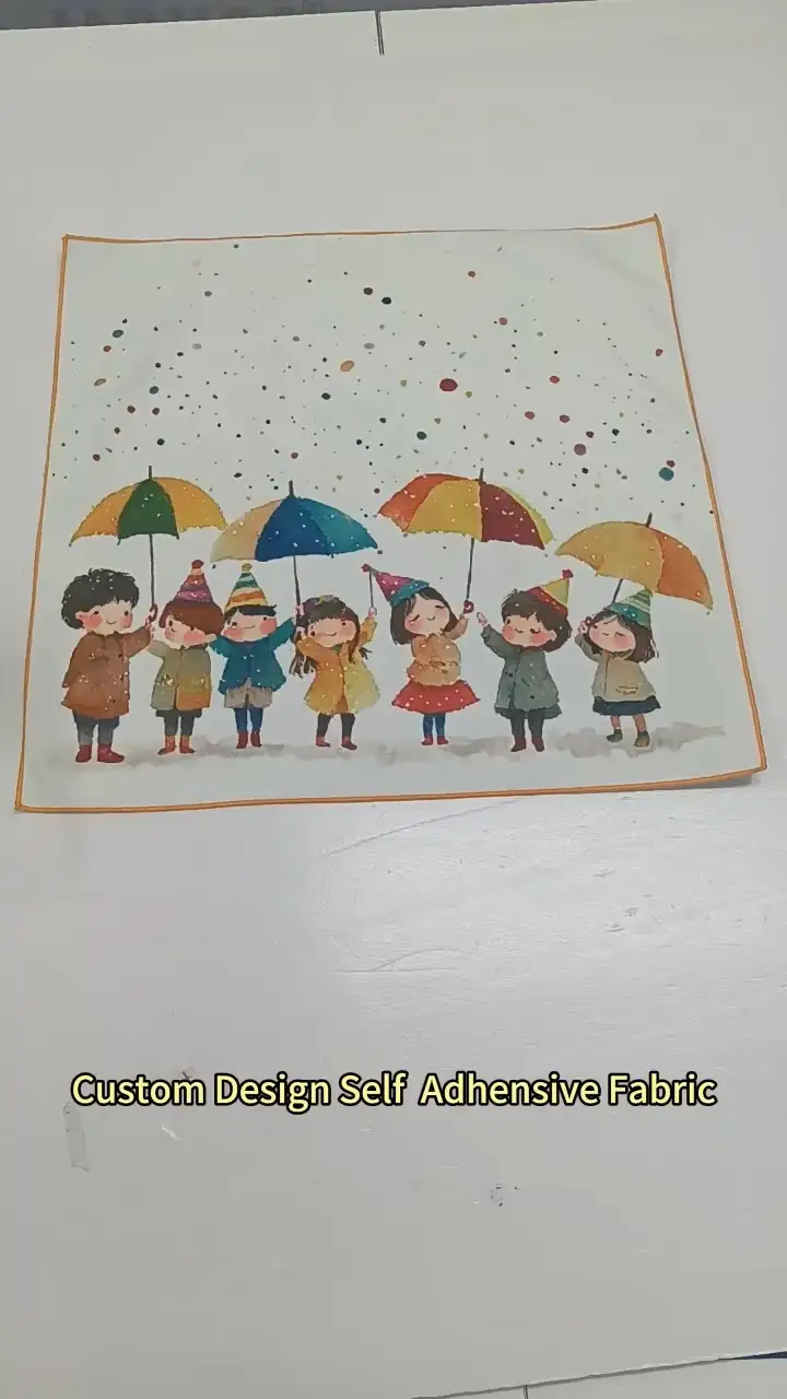 Custom Logo Printed Self-adhesive Wrap Magic Cloth 1