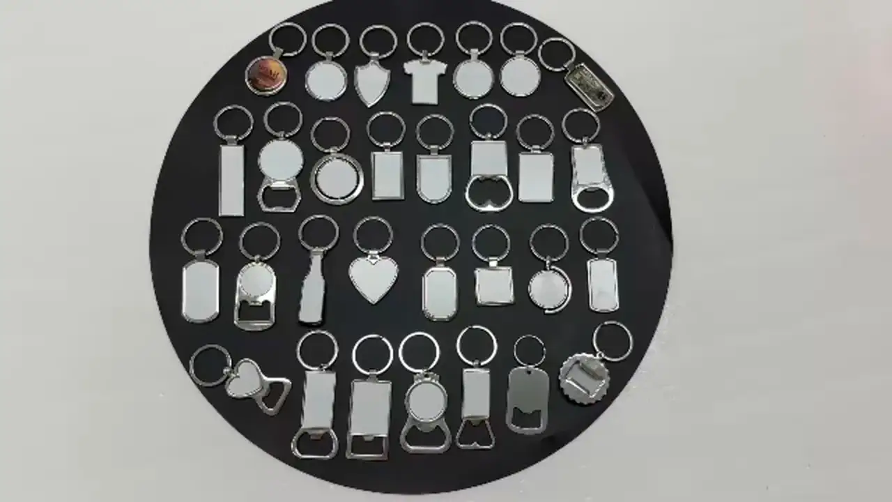 Custom Key Chain 3d Sublimation Key Ring Metal Keychain 1