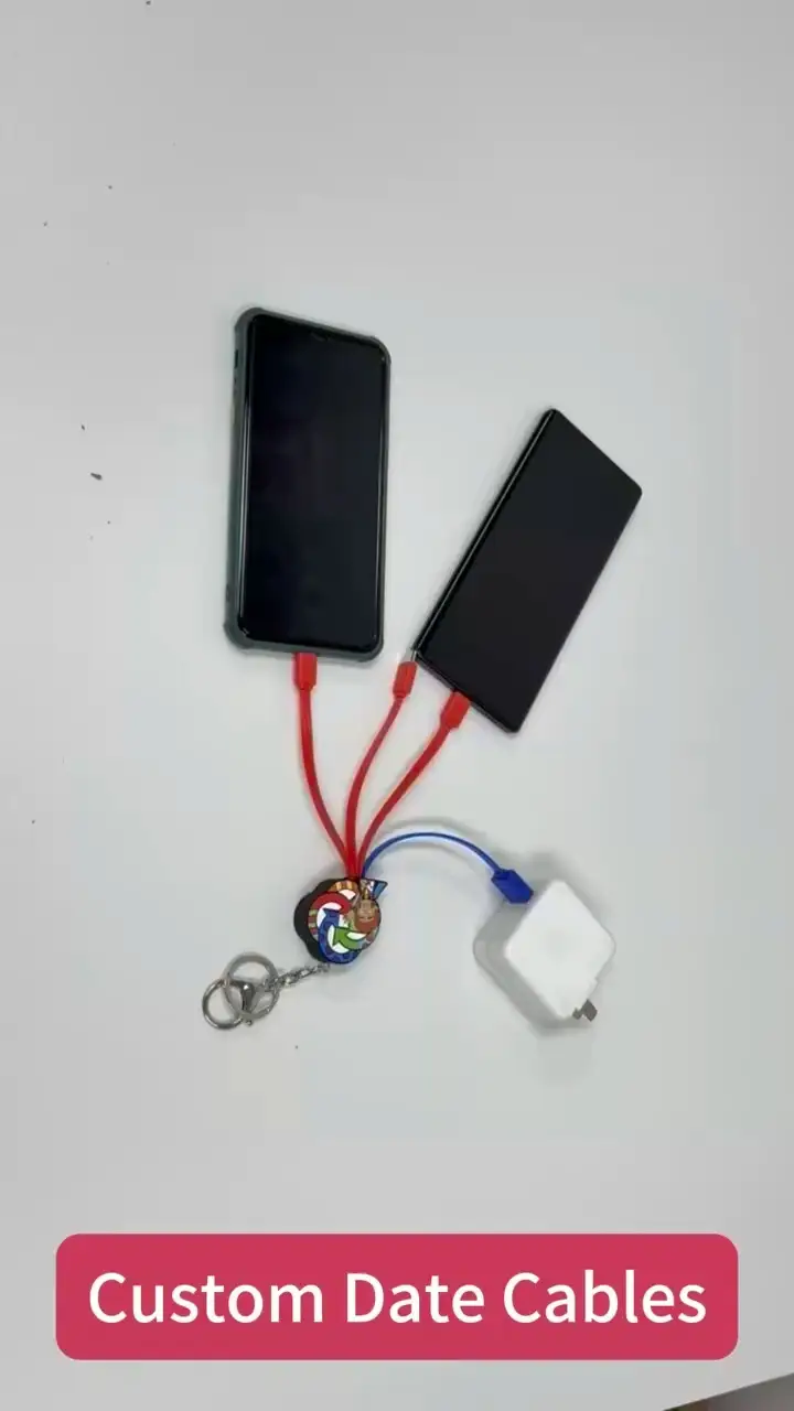 Custom USB Data Cable Set Fast Charging Cables 1