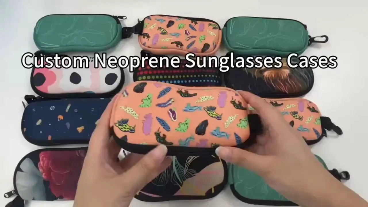 Custom Eyeglasses Bag Box Sunglasses Case with Hook 1