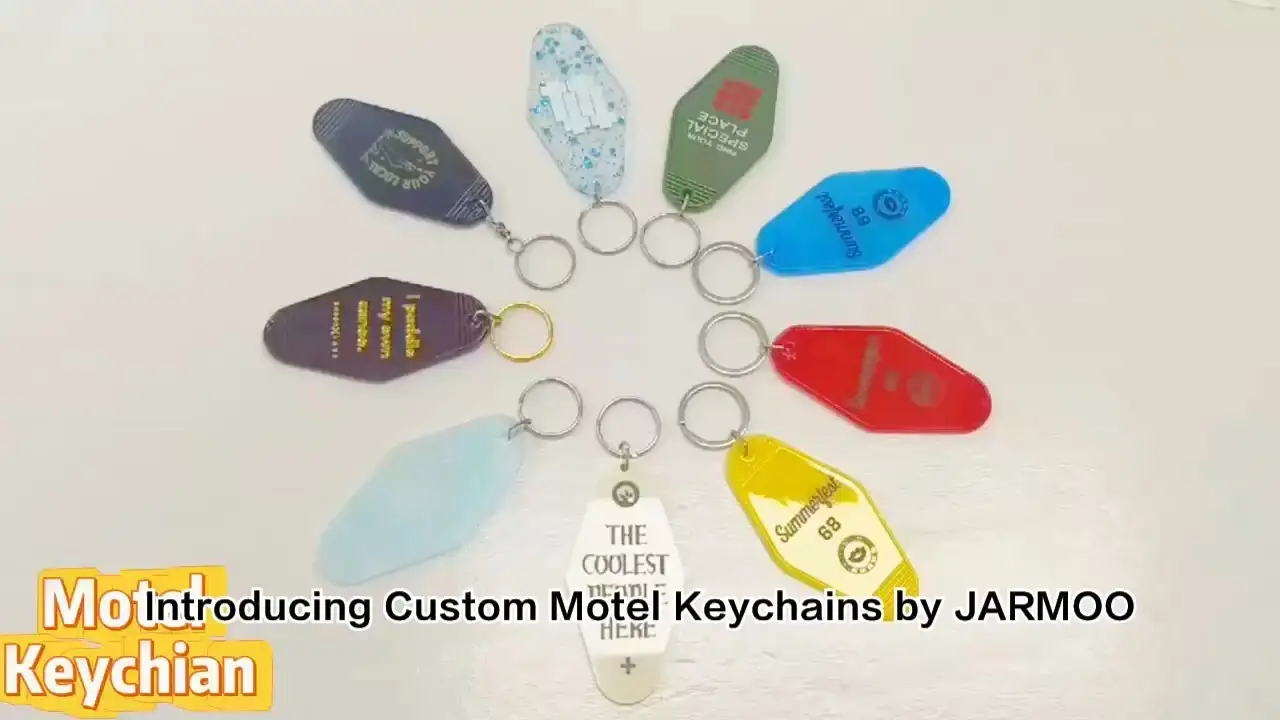 Custom Rubber Key Chain PVC Plastic Motel Keychain 1