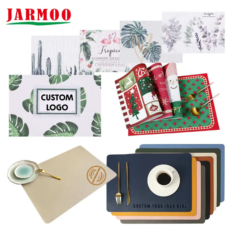 Custom Logo Printed Placemat Table Mat Promotional Place Mats 1