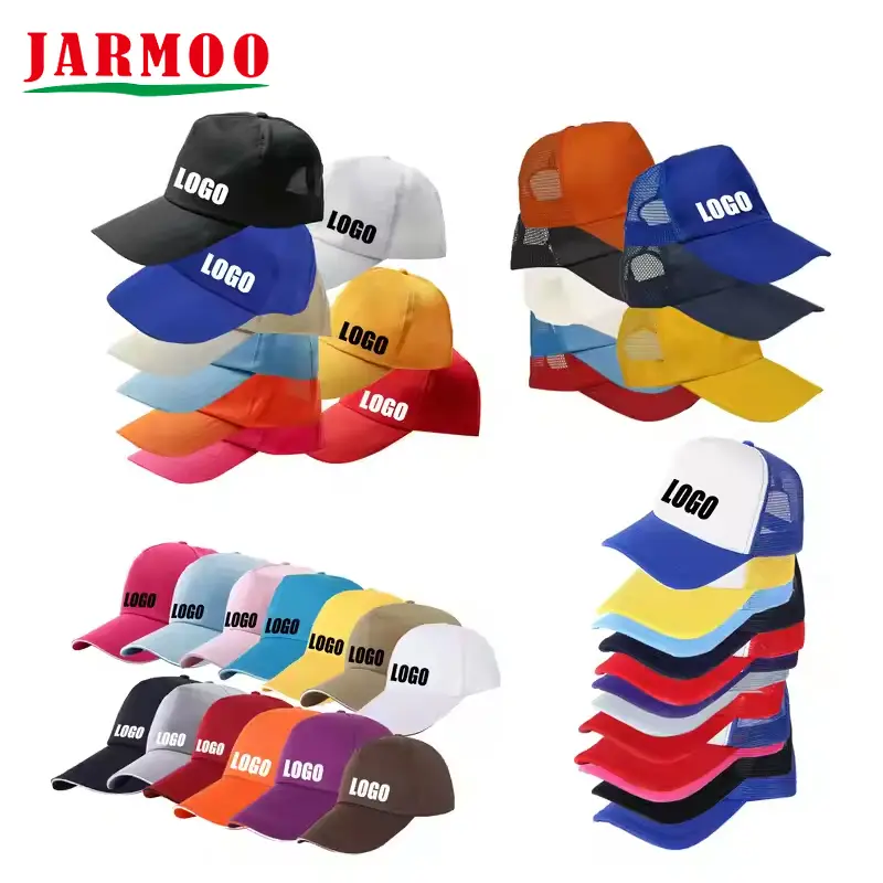 Customizable 5 Panel Mesh Baseball Cap Promotional Hat 1