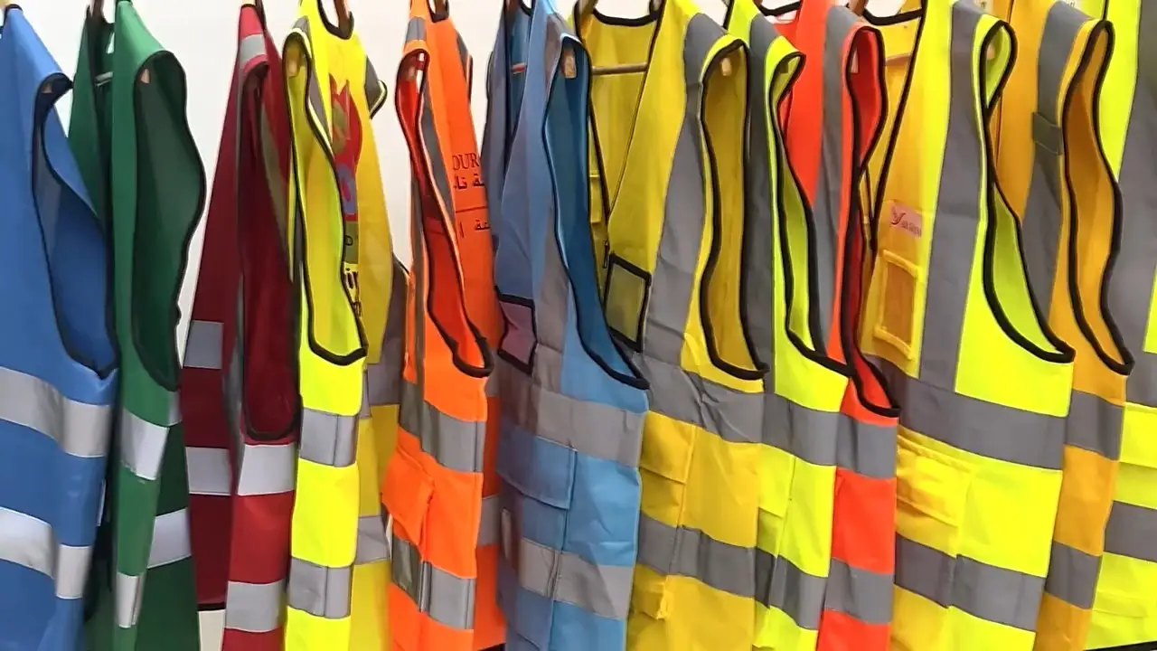 Custom Printed Reflective Safety Vest 1