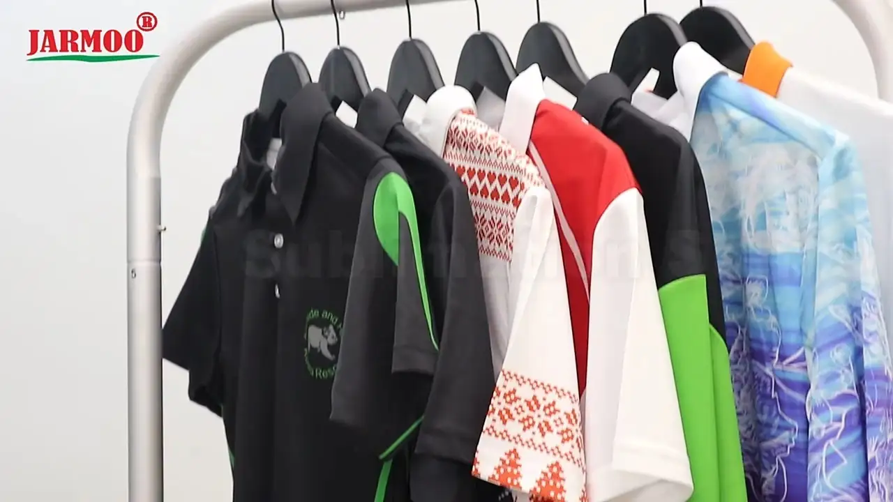 Custom Sublimation t Shirts Rayon Polyester Spandex T Shirts 1