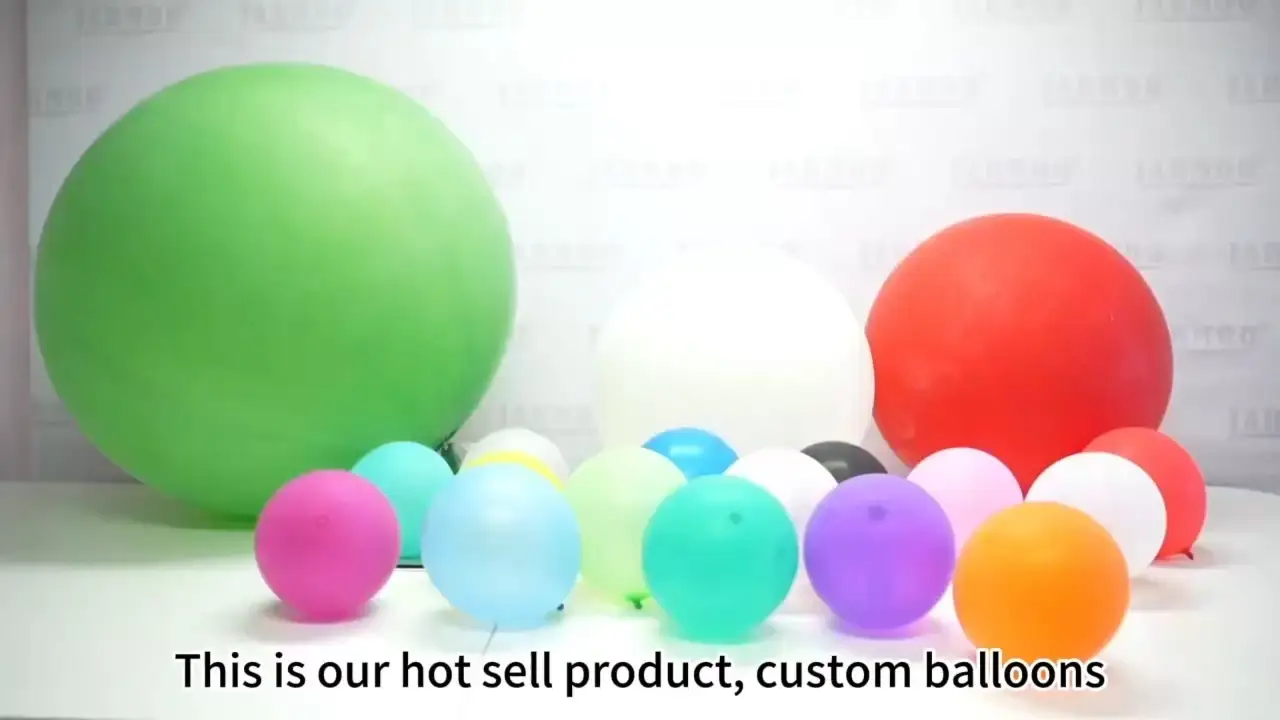 Custom Round Shape Ballon Personalized Party Balloons 1
