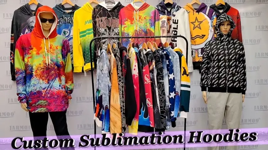 Custom Sublimation Hoodies With Full Zipper Hoodie 1