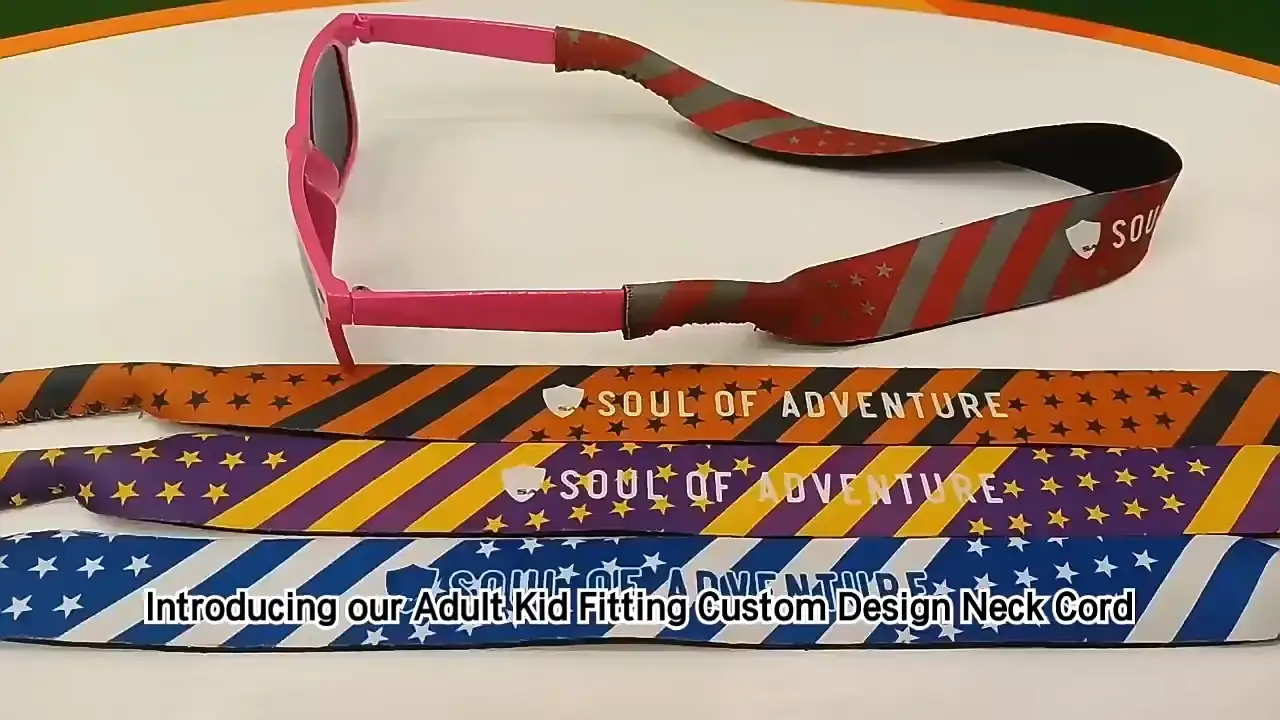 Custom Glasses Straps Neoprene Sunglasses Straps 1