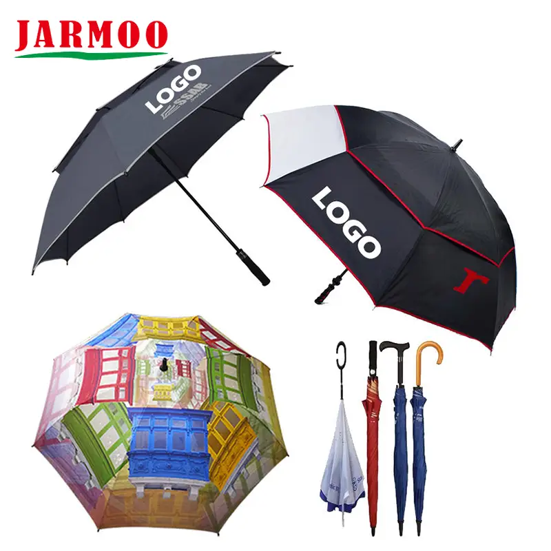 Custom Golf Umbrella Light Weight Automatic Golf Umbrella 1
