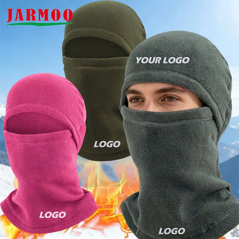 Pasamontañas de cara completa de polar ligero personalizado 1