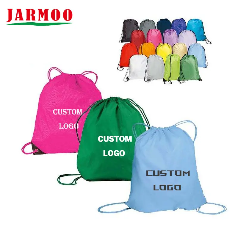 Sacolas de compras personalizadas com cordão, mochila esportiva, sacola de futebol com cordão. 1