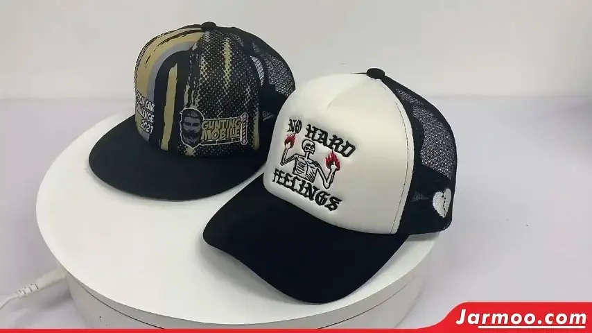 design personalizado de chapéus de caminhoneiro